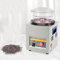 Magnetischer Schmuckpolierer, Schmuckpoliermaschine und Finisher-Maschine, Mini-Magnetbecher mit Timing-Funktion, bidirektionale Rotation 2000 U/min für Juwelier-Juweliergeschäfte
