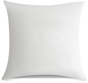 TOCOMOA Kissenbezüge 80x80 cm 2er Set - 100% Gewaschene Baumwolle 300 Fadenzahl, Verdickter Atmungsaktiver Bezug mit Leinenoptik & Reißverschluss - Weiß Oeko-TEX Zertifiziert für Hotelkomfort