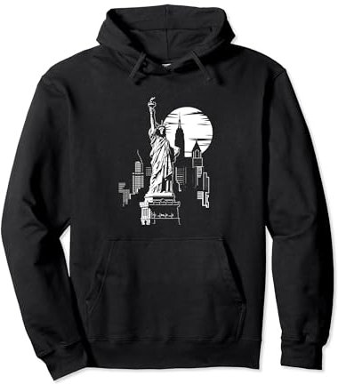 New York, Lady Liberty, Statue of Liberty, United States Pullover Hoodie