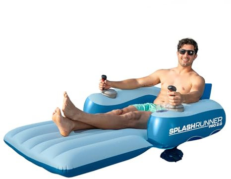 PoolCandy Splash Runner Pro 2.0 Deluxe Poolliege, 12 V