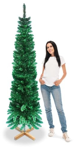 Vixen - Albero di Natale modello Slim ø64 x 210H, 470 rami