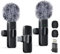 LIZHUZHONG Wireless Microphone for iPhone, iPad, Android, Lavalier Microphone for Video Recording - 2 Pack iPhone Mic Crystal Clear Recording for Podcast Microphone, ASMR, TikTok