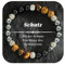 KENIY Naturstein Armband Damen 8mm Runde Edelsteine Armband Damen Elastischen Kristall Frauen Herren Spirituelle Chakra Schmuck Geschenke für Frauen