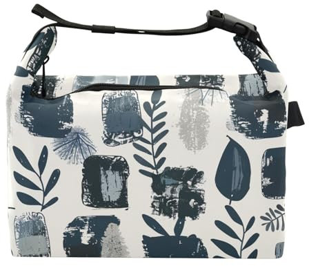 Yoogain Borsa termica per bambini, stile scandinavo, stile moderno, per bambini, riutilizzabile, per viaggi all'aperto