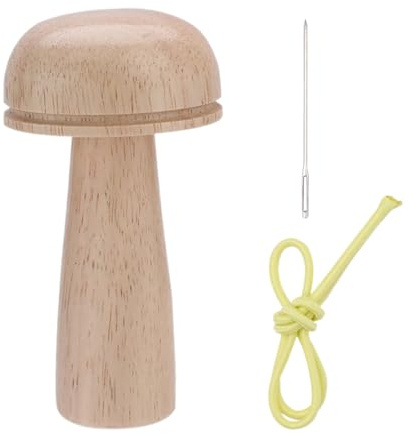Rest von Darner-Pilzen, Champignons aus Holz – Pilze aus Holz, für Socken, niedliches Werkzeug zum Reparieren von M nchen