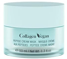 Etre Belle Collagen Vegan Peptide Creme-Maske 2×50 ml – Glättet & polstert auf – Veganes Collagen, Peptide & Hyaluronsäure – Für pralle, hydratisierte & strahlende Haut – Nachhaltiges Refill-System | Glättet & polstert auf, Veganes Collagen, Peptide & Hyaluronsäure, Pralle, hydratisierte & strahlende Haut