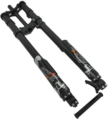 ebsenopower KKE Front Suspension Forks for Mountain Bikes, Compatible with Sur-ron Stealth Bomber Electric Off-Road Bikes, 26/27.5/29 Inch
