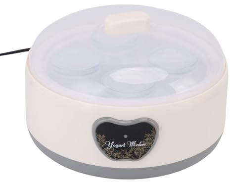 Generic Yogurtera Inteligente de Acero Inoxidable con Control Automático de Temperatura, Máquina para Hacer Yogur de 1,2 L, para la Familia