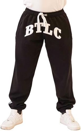 BRACHIAL Sporthose Herren Schwarz BTLC vorne Fitnesshose Pumperhose Gymhose Bodybuildinghose Fitness Bodybuilding Sporthose