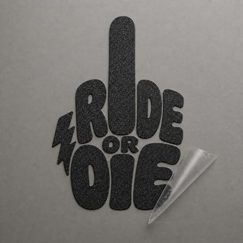 Sons of Battery Ride or Die S. Finger – Vinyl Aufkleber für Fahrrad, Helm, Auto oder andere glatte Flächen, 6 × 4