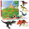 D-FantiX Dinosaurier Adventskalender für Kinder, 24 Tage Countdown bis Weihnachten Adventskalender Dino Spielzeug für Jungen Mädchen 2 3 4 5 6 Jahre alt