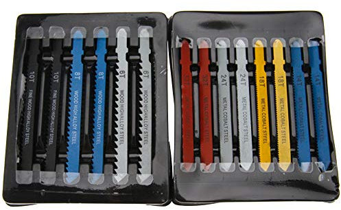 Be In Your Mind T-Sank Stichsägeblätter Stichsägen 14 Stück sortierte Schneidklingen Kit für Holz, Metall, Stahl, Kunststoffplatte