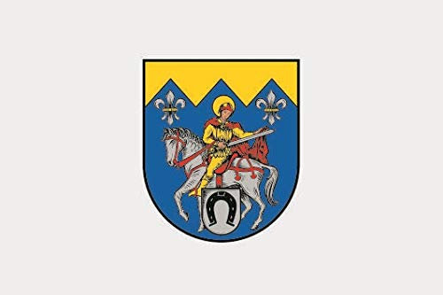 U24 Aufkleber Sankt Martin (Pfalz) Flagge Fahne 8 x 5 cm Autoaufkleber Sticker