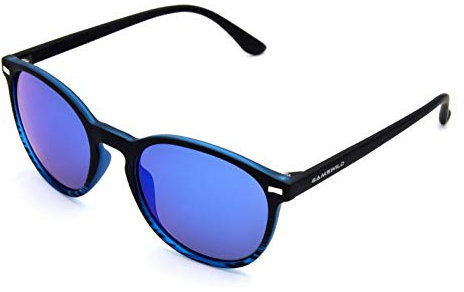 Gamswild WM1222 Sonnenbrille blau - Modebrille - Sportbrille - bruchsichere Polycarbonatgläser - 100% Schutz vor UV Strahlen - dank UV400 – 24g