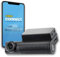 Ring Automotive RSDC4000 Ultra Slim Compact Smart Dash Cam with GPS WiFi Full HD 1440p 30fps G-Sensor Ring Connect App Front Car Camera Dashcam Rear Compatible, Black