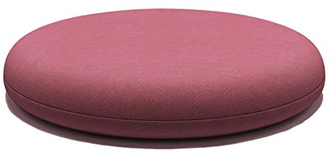 Yadlan Sitzkissen Outdoor Rund 45 cm, Stuhlkissen Rund 45 cm, Sitzpolster Stuhl Rund für Drinnen DraußEn, Waschbar, Abnehmbar und Nicht Verblassen Stuhlauflage für Vier Saison Ré-Wein