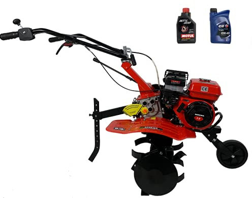 SAKAWA Motocultor Motoazada 7,5 CV 3 Vel Arranque Eléctrico + Aceite