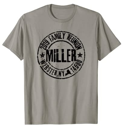 Réunion de famille Miller 2019 T-Shirt