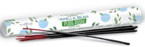 6x Premium Plant Based Stamford Hex Incense Sticks - Vanilla Bean - Incence Sticks & Cones