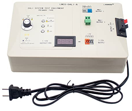 LeTkingok Led DiMMer Mehrfach-signalgenerator Dali Tester DiMMerknopf Signalgenerator 1-10V