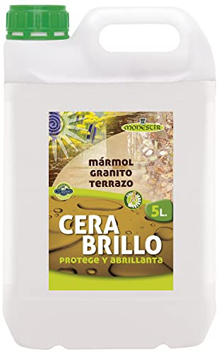 Monestir Cera Brillo Suelos Mármol - Terrazo - Granito 5L