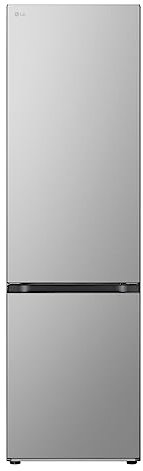 LG GBV7280DPY Frigorifero Combinato, Classe D, Frigorifero No Frost, 387L, Porte piatte, Tecnologia Door & Linear Cooling, Fresh Balancer & Converter, Metal Fresh, Compressore Smart Inverter, Argento