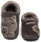 Vunavueya Ragazze Pantofole Scarpe Ragazzi Inverno Pantofola a Collo Basso Bambini Caldo Peluch Ciabatte di Cotone a Casa New Marrone 22/23 EU=160CN
