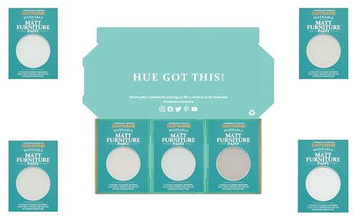 Rust-Oleum Furniture Paint in Matt Finish – Delicate Greys Tester Box