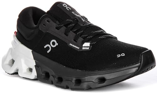 On Cloudflyer 5 Damen-Sneaker, schwarz / weiß, 41 EU