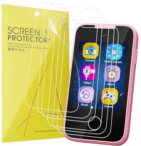 Blueshaweu Compatible for UCIDCI Kids Smart Phone Screen Protector, [6 Pack] Full Coverage TPU Clear Film Compatible for UCIDCI P2 2.8 touchscreen Kids Smart Phone (6 Pack)