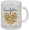 Konfetti im Herzen Karneval Geschenk Glas Tasse Faschingsfreude Herz Kostüm Bunter Weinkeller Tasse für Köln Fasnet Fasching