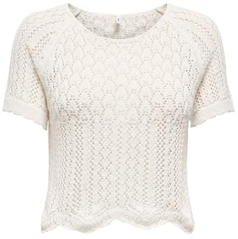 ONLY Damen Onlnola Life S/S Pullover KNT Nca Onlnola Life S/S Pullover KNT Nca (1er Pack)