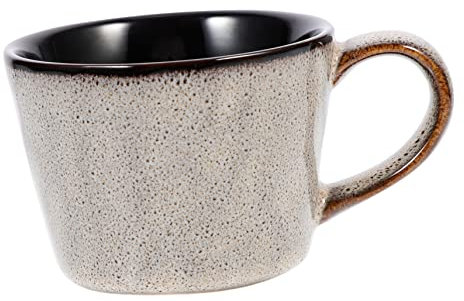 Cabilock Tazza Da Caffè in Ceramica Con Design Vintage Squisito Coperchio Per Tazza Da Caffè Per Uso Domestico Per Uso Quotidiano