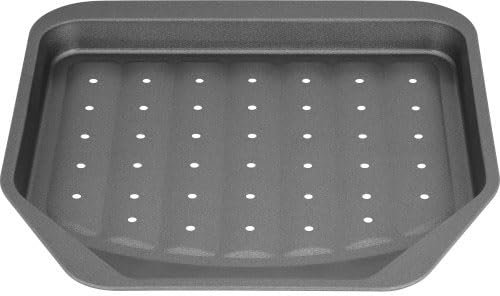 Non-Stick Chip Tray for Oven, Multipurpose Crisper, Oven Tray, Baking Tray, 34cm x 36cm, Carbon Steel