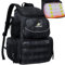 Blackpeanut - Angelrucksack mit Inklusive Boxen – Gerätekoffer mit Fächern – Ideal für Brandungsangeln, Karpfenangeln und Spinnfischen – Wasserabweisende Angeltasche mit Großer Kapazität