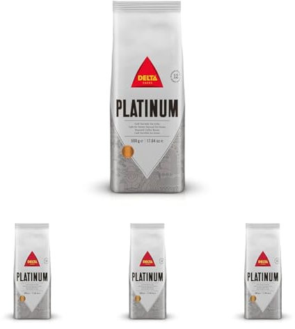 Delta Cafés Platinum Grain 500 gr (Lot de 4)