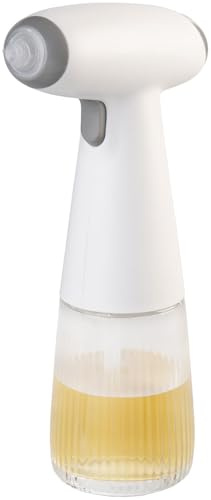 Rosenstein & Söhne Ölsprüher: Akku-Nebel-Sprühflasche für Öl und Essig, 180 ml, Echtglas, USB-C (Ölspray, Essig und Ölsprüher, Grill)