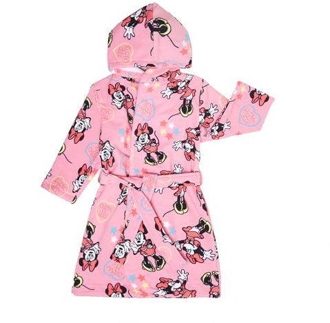 Ellepi accappatoio Disney Minnie Topolino in microfibra cotton feel (Minnie 7-8A)