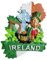 Irland-Touristen-Souvenir, 3D-Kühlschrankmagnete, Kühlschrankdekoration, Magnet
