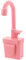 ERINGOGO Lave-Vaisselle Électrique Jouer Au Lavabo Évier De Jeu avec Eau Courante Cuisine Évier Les Enfants Jouent Un Évier Jouets pour Fille De 2 Ans Rose Plastique