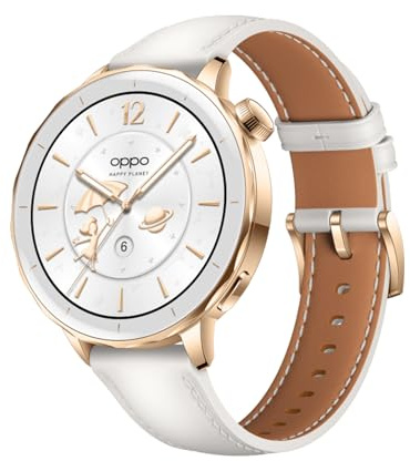 OPPO Watch X2 Mini Montre Connectée, Écran AMOLED 1,32 Pouces, GPS Smart Watch Autonomie de 7 Jours, Android and iOS, Résistance 5ATM et IP68, Moniteur de Stress, Plus de 100 Sports, Or