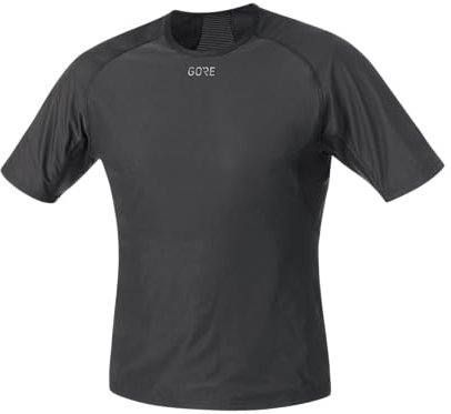GORE WEAR Herren M Windstopper Base Layer Shirt, Schwarz, XL EU