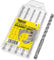 5 x SabreCut SCMPA5 160mm 5.5mm 6mm 6.5mm 7mm 8mm Set di punte per trapano a percussione per muratura