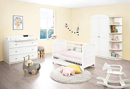 PINOLINO, 100025B Kinderzimmer 'Laura' breit, Weiß