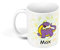 Sunnywall Personalisierte Kinder-Tasse aus Kunststoff mit Namen Riesige Auswahl an Motiven bruchsicher (Dinosaurier 07)