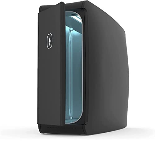 PhoneSoap Hausseife Uv-Desinfektionsmittel | Patentierter Und Klinisch Erprobter Uv-Desinfektionsgerät (Schwarz)