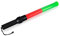 Stagecaptain ES-5422 Marshal Einweisstab - Signal-Leuchtstab mit LED-Licht - für Verkehrsregelung - 2 Farben (rot und grün) mit Dauerlicht und abwechselndem Blinken - bis zu 36 Stunden Betriebsdauer