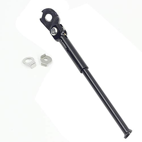 Silverock Fahrradständer aus Legierung für Brompton, 40,6 cm (16 Zoll), 349 Parkständer, 360 dreifach gefaltet, Hinterachse, Seitenständer
