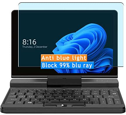 Vaxson 2-Pack Anti Blue Light Screen Protector, compatible with ONE NETBOOK A1 Pro 7, TPU Guard Film Protectors Sticker [NOT Tempered Glass]