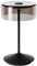 SIGOR Numotion - Dimmbare LED Akku-Tischleuchte Indoor & Outdoor, IP54 spritzwassergeschützt, Höhe 26,5 cm, aufladbar mit Easy Connect, 12 h Leuchtdauer, nachtschwarz